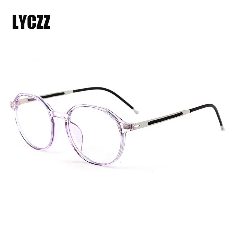 LYCZZ 2019 новые женские мужские Оптические очки оправа голубые лучи компьютерные