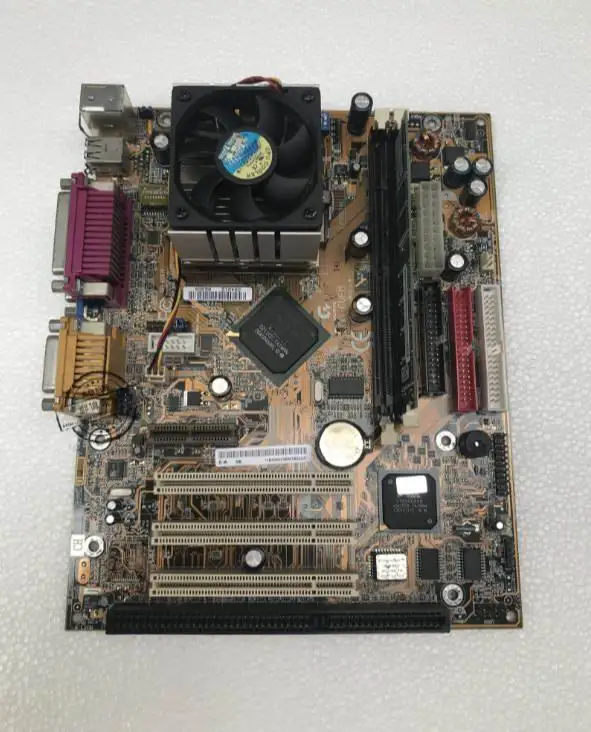 ОК оригинальная материнская плата 8601T GA-6VEML GA-6VEM ISA материнская плата с 3PCI VGA LPT 1 ISA слот процессор промышленная плата