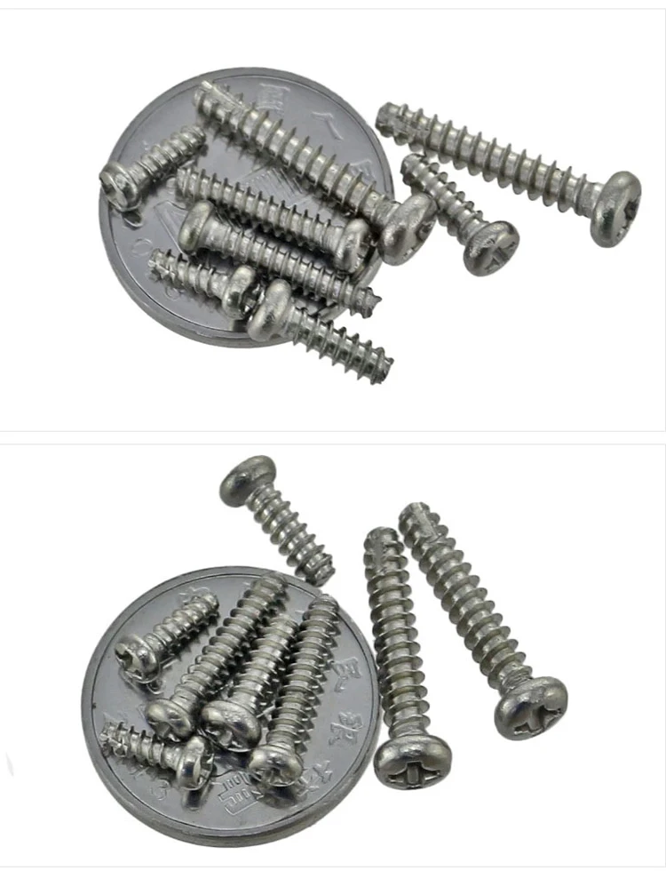 50PCS-M2*4/5/6/8/10/12 герметизирующая ptfe-лента для 304 Нержавеющая сталь круглая головка крестообразный хвост и крестообразным шлицем/герметизирующая ptfe-лента для шлицевая и крестообразным шлицем