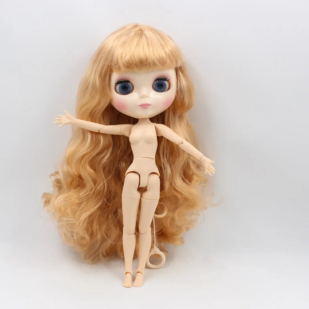 Ледяной DBS Blyth кукольные 1/6 30 см bjd BL331 светильник каштановые волосы с челкой для
