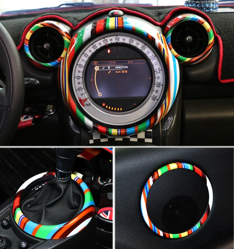 Автомобильные наклейки AOTU 3 d для BMW Mini COOPER Countryman R60 мини сельские жители