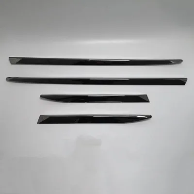side body trim Специальное черное издание боковая дверная ручка зеркала заднего вида задний светильник накладка багажника для Lexus LX570 - Цвет: side body trim