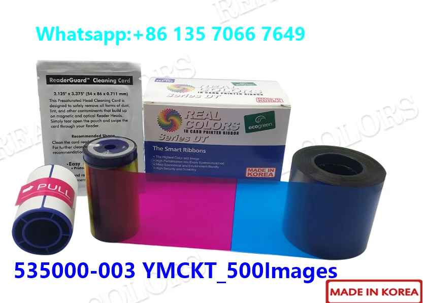 5 шт. совместимая карта данных CD800 лента 535000 003 YMCKT 500 изображений Сделано в