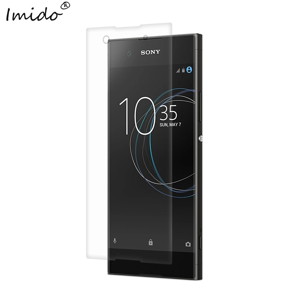 RainMakers 9H 3D Tempered Glass Curved Full Screen Protectors Film Cover For Sony Xperia XA1 Plus Ultra Protective film | Мобильные
