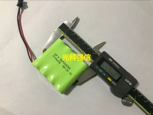 Новые Аутентичные 4 8 V AA 2500MAh никель водородный аккумулятор Ni-MH печатная плата