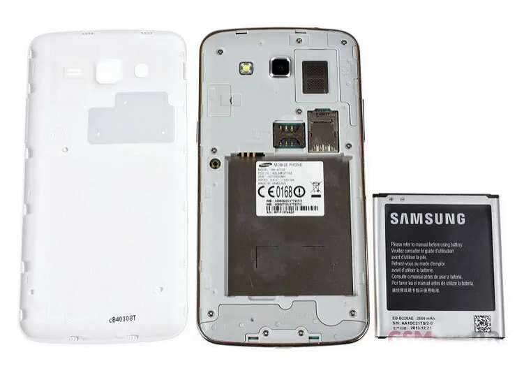 Оригинальный сотовый телефон Samsung Grand 2 G7102 камера 8 Мп GPS Wi Fi две SIM карты