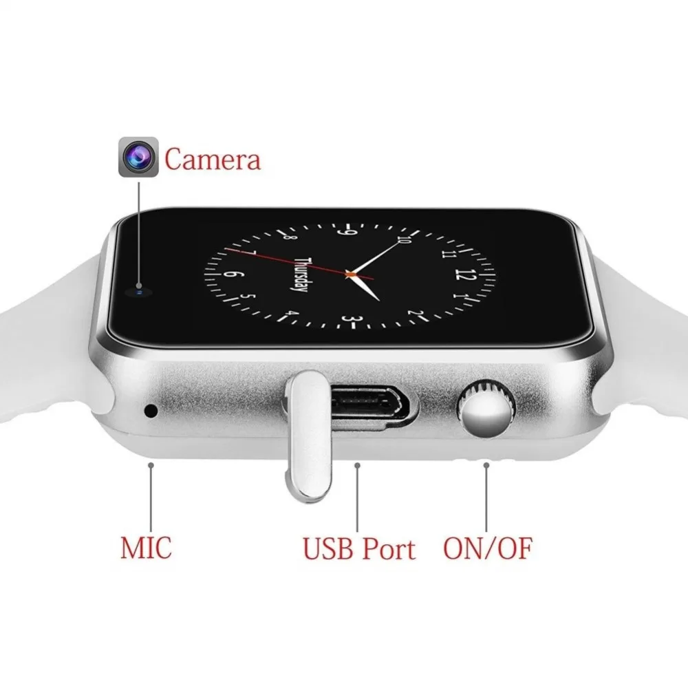 Bluetooth Смарт часы спортивные Шагомер с сим камерой фитнес трекер GSM reloj Мужские