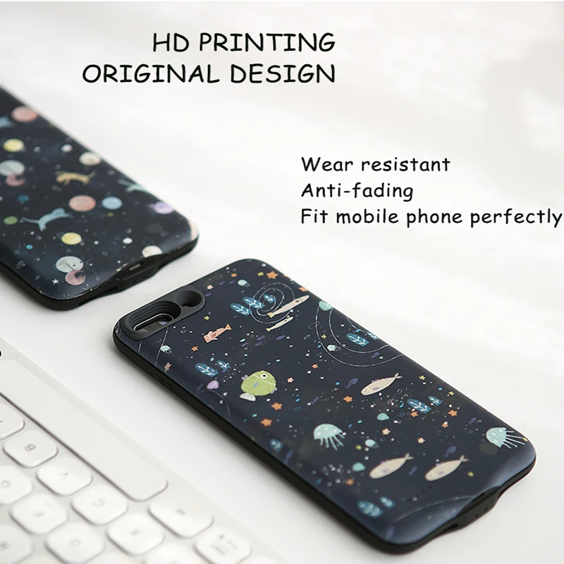 Liberfeel Maoxin чехол для зарядного устройства iPhone 7 8 7P 8P Powerbank Case 2500 mAh Power Bank Charger