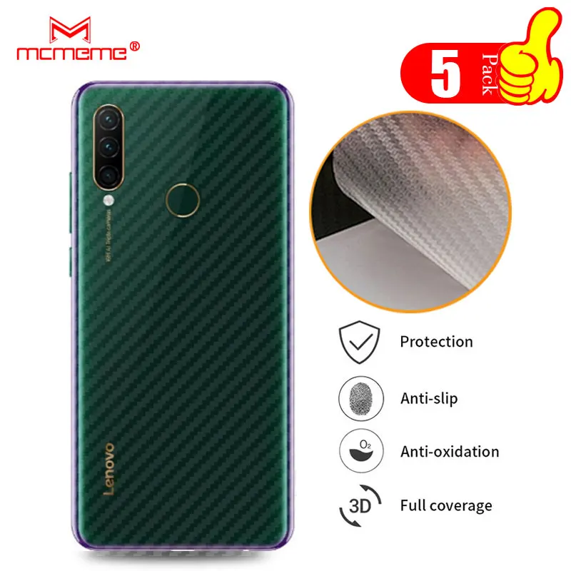 5 шт./лот для Lenovo z6 pro z6lite покрытие полная защита углеродное волокно пленка k5pro