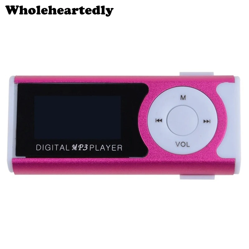 Лидер продаж мини MP3 плеер с зажимом спортивный слот для Mp3 TF карты со