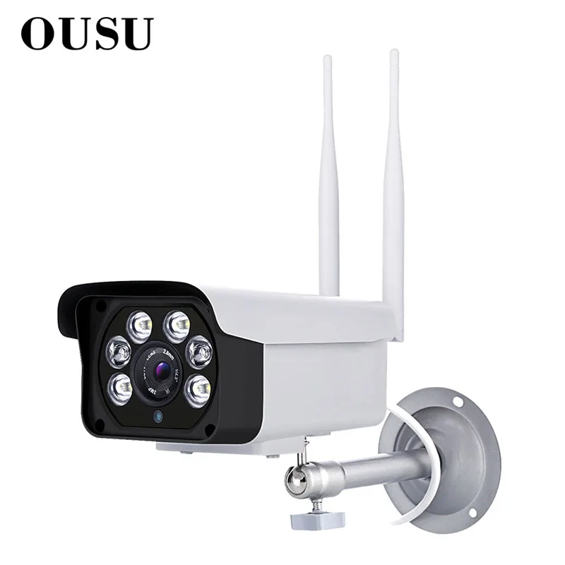 OUSU Водонепроницаемая наружная камера наблюдения IP wifi инфракрасная полноцветная
