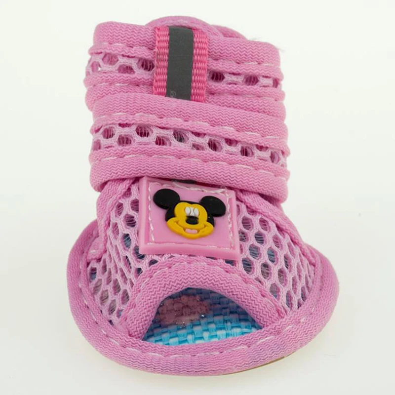 4 шт./партия хит продаж повседневная противоскользящая обувь для маленьких собак