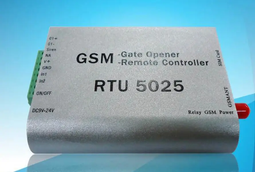 

GSM RTU Gate Opener Remote Controller Burglar Alarm System