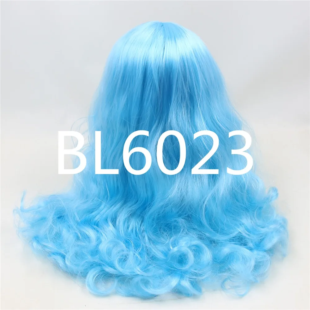 Blyth кукла ледяной парик rbl головы и domewavy волосы для DIY пользовательские куклы аксессуар
