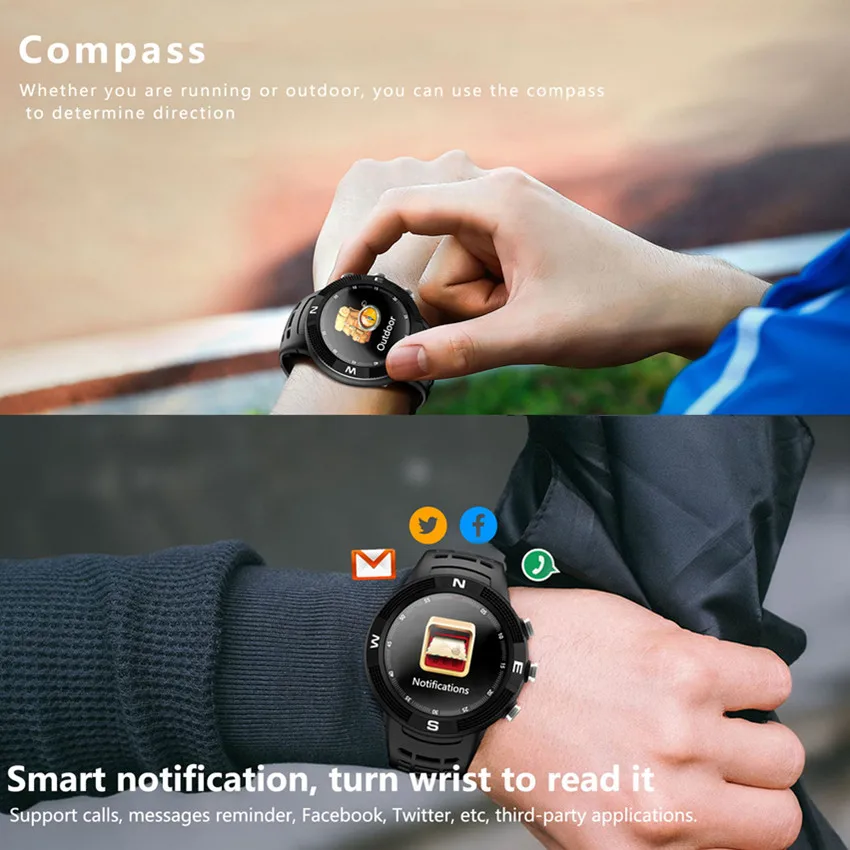 Спортивные Смарт часы ASKMEER с GPS трекером активности динамический iP68