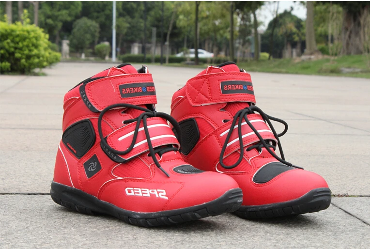 Новые мотоциклетные ботинки профессиональные байкерские скоростные кроссовые