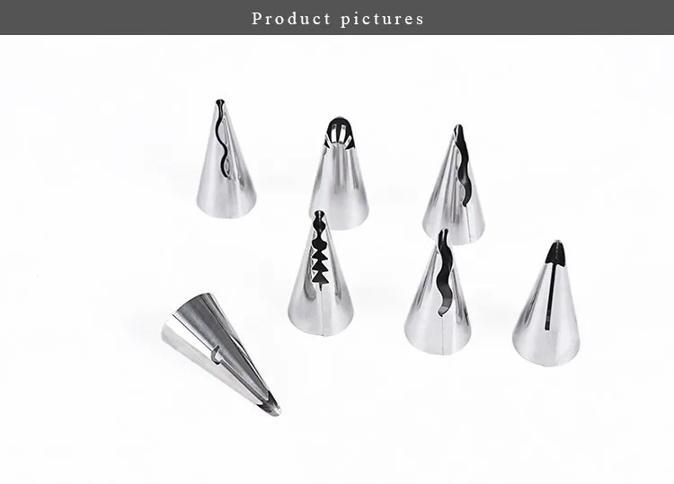 Украшения торта 7 шт./компл. хорошее качество из нержавеющей стали глазурь