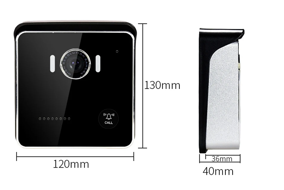 CLOUDRAKER Wireless Smart Unlock WIFI Video Doorbell Intercom Smart IP Video Door Phone Door Bell 720P HD Camera Night Vision