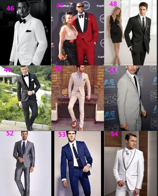 Custom Made To Measure Мужская заказ костюм, Классические брюки серые костюмы с двойным сайдинг карман с клапаном(куртка+ штаны+ галстук+ платок