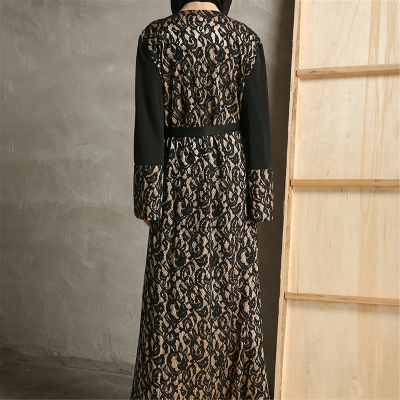 Мусульманское платье-Кафтан с принтом 2020 Брендовое модное платье платья макси