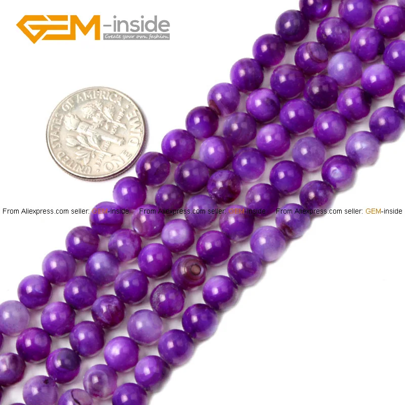 Круглые бусины для изготовления ювелирных изделий 6 мм 15 дюймов коричневый