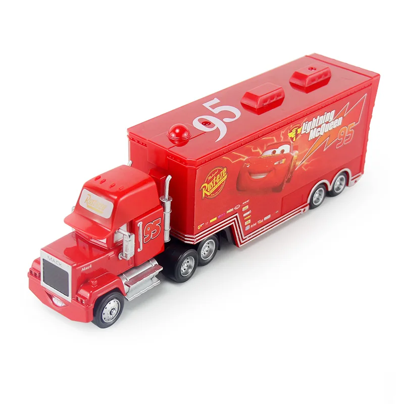macqueen 1.0 uncle Дисней Pixar Тачки 2 3 игрушки Молния Маккуин Джексон шторм мак грузовик 1:55 литая под давлением модель автомобиля для детей рождественские подарки - Цвет: macqueen 1.0 uncle