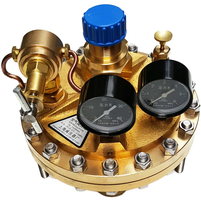 

525Q44-22 Shanghai Brand Air Decompressor Marine Air Regulator Valve Decompression Valve Shanghai Decompressor Factory