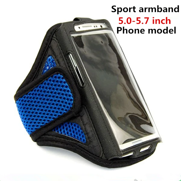 

WolfRule 5.0-5.7 inch Armband Sport Bag Cell Phone Case For Xiaomi Redmi 7A 6A 6 8A 8 5A 5 Running Arm Band For Samsung Note 4