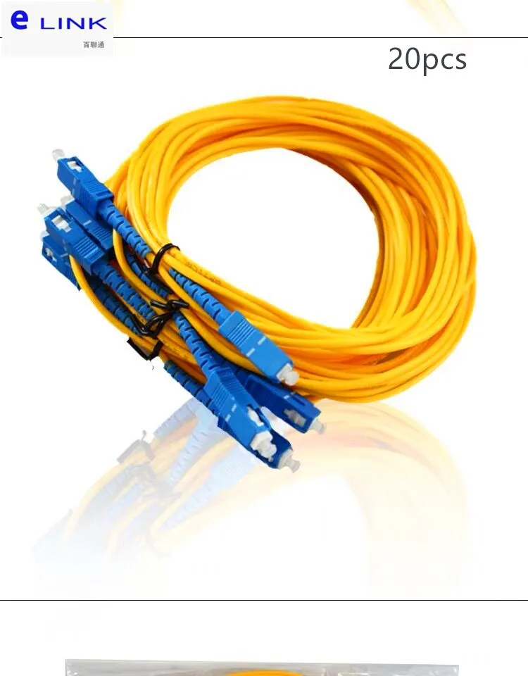 SC-SC оптоволоконный патч-корд Singlemomde SM simplex SX перемычка 3 0 мм 1 мtr м 5 7 10 вставка