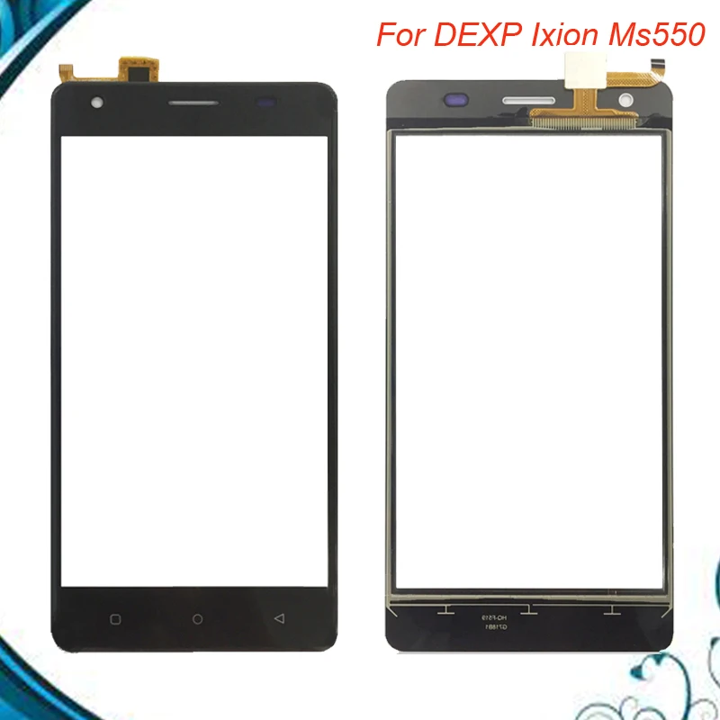 Стеклянная сенсорная панель для DEXP Ixion MS550 5 0 дюйма Сменное стекло MS 550 черного