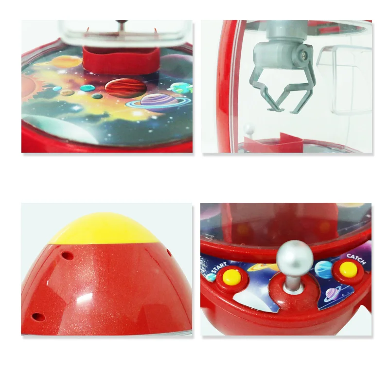 Игровой автомат с монетоприемником настольный мини-коготь Gumball Candy Grabber кран аркадная машина игры игрушки куклы захват для детей Подарки