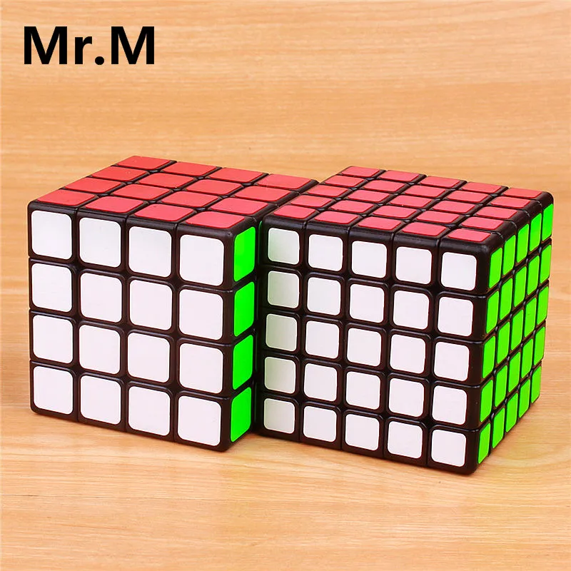 Магнитный магический куб Sengso 3x3x3 Mr.M 4x4x4 магнитные кубики головоломки наклейки