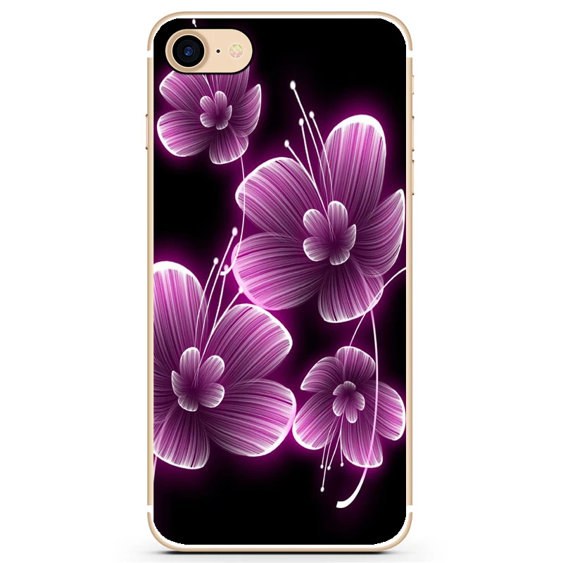 Topnow clear Silicone Cover Daisy flower plant diamond pattern Soft TPU Phone Case for iPhone 6 6S 6Plus 6sPlus 7 Plue |
