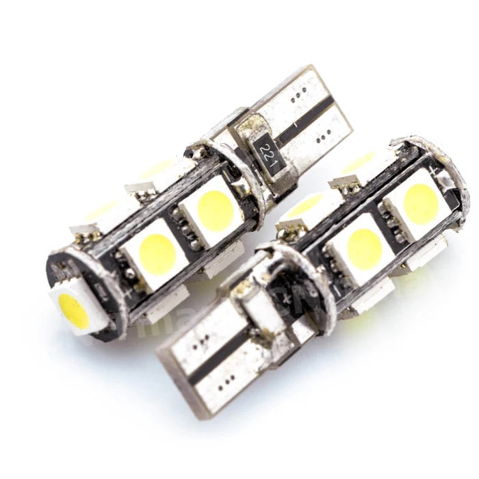 2 шт./лот оптовая продажа T10 W5W 194 927 161 с can bus 9 5050 SMD светодиодный автомобиль боковое