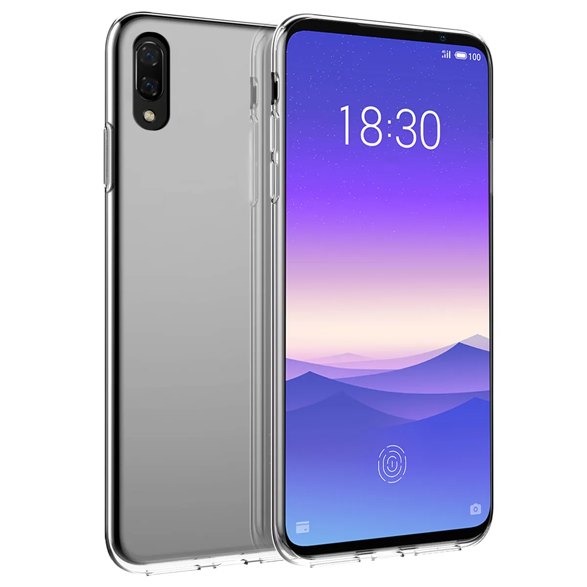 For Meizu 16s Case Transparent Soft Silicone Ultra Slim Fit TPU Phone C9 Pro X8 Clear Shockproof |