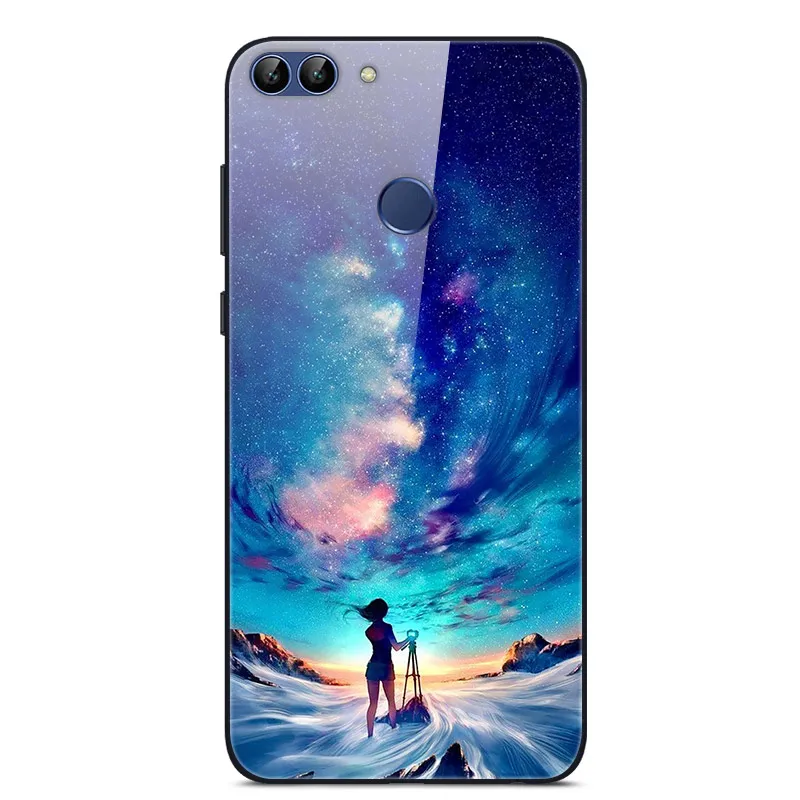 35 Для huawei honor 8A P30 Pro Lite твёрдый Футляр стекло для ПК чехол с рисунком для телефона чехол для huawei honor 10i 10 9 Lite 7X 8X бампер из ТПУ - Цвет: 35