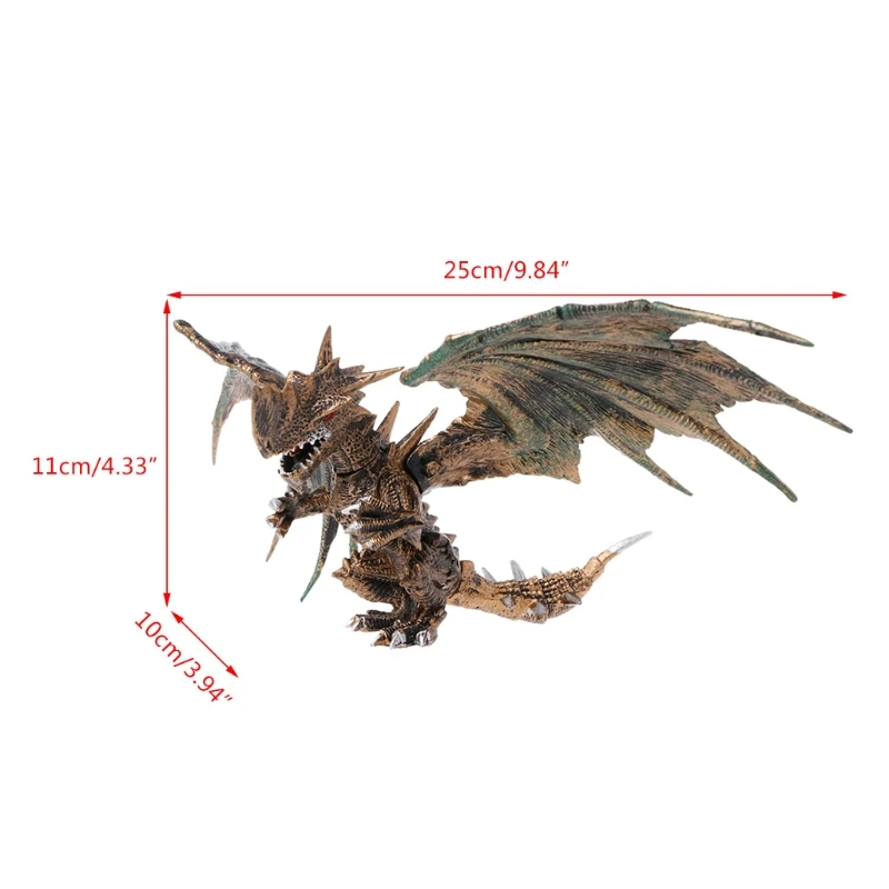 

1PC Flying Dinosaur Model Dragons Action Figure Classic Toys Kids Educational Mould Random Color %328/319