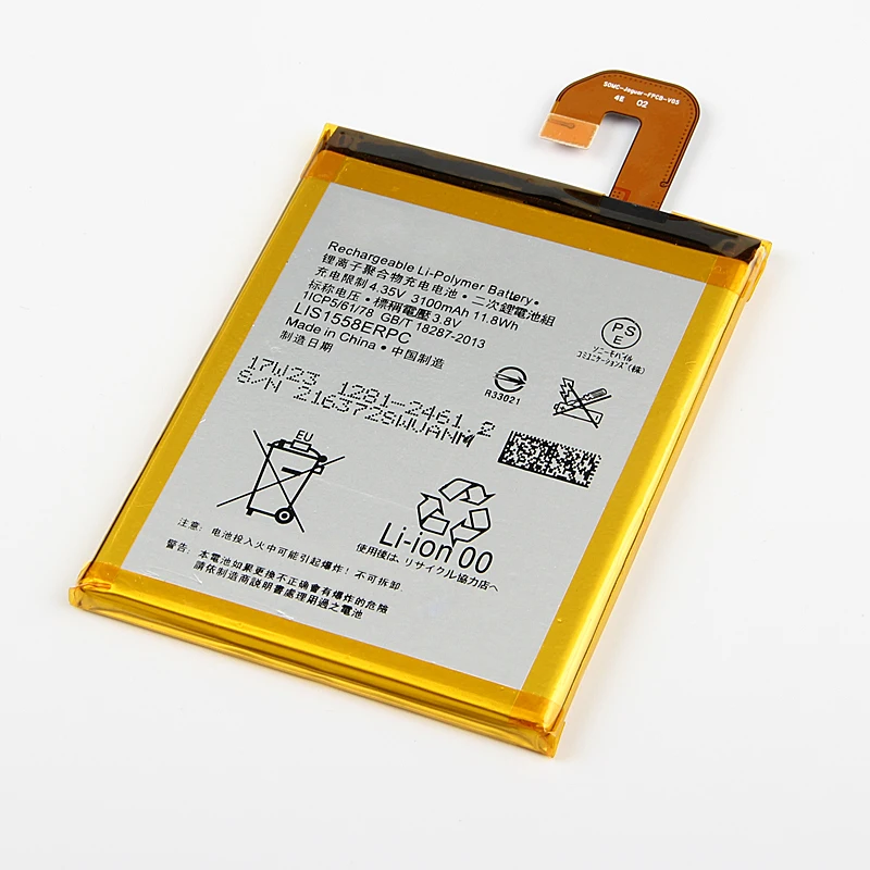 Оригинальная замена Батарея LIS1558ERPC для Sony Xperia Z3 L55T L55U D6653 D6633 D6603 Оригинальная батарея для телефона 3100 мАч
