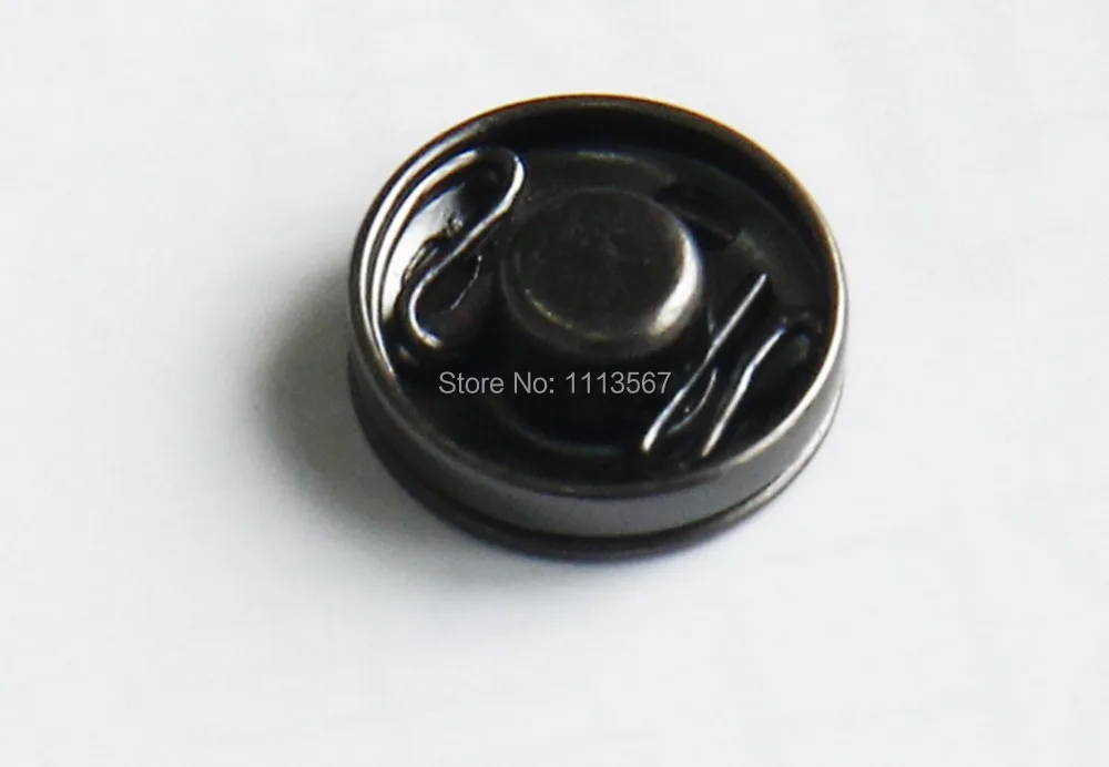 300 штук ремесло черный пистолет металлический круглый оснастки пресс пуговица