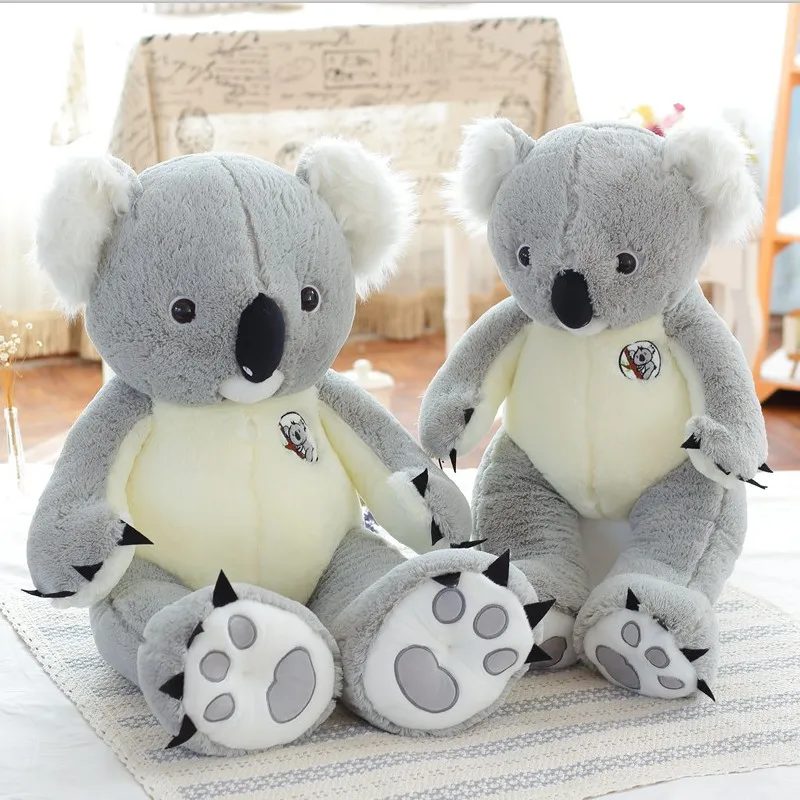 100-80cm Big Giant Australia Koala Plush Toy Soft Stuffed Koala Bear Doll Toys Kids Toys Juguetes Toys For Girls Birthday Gift