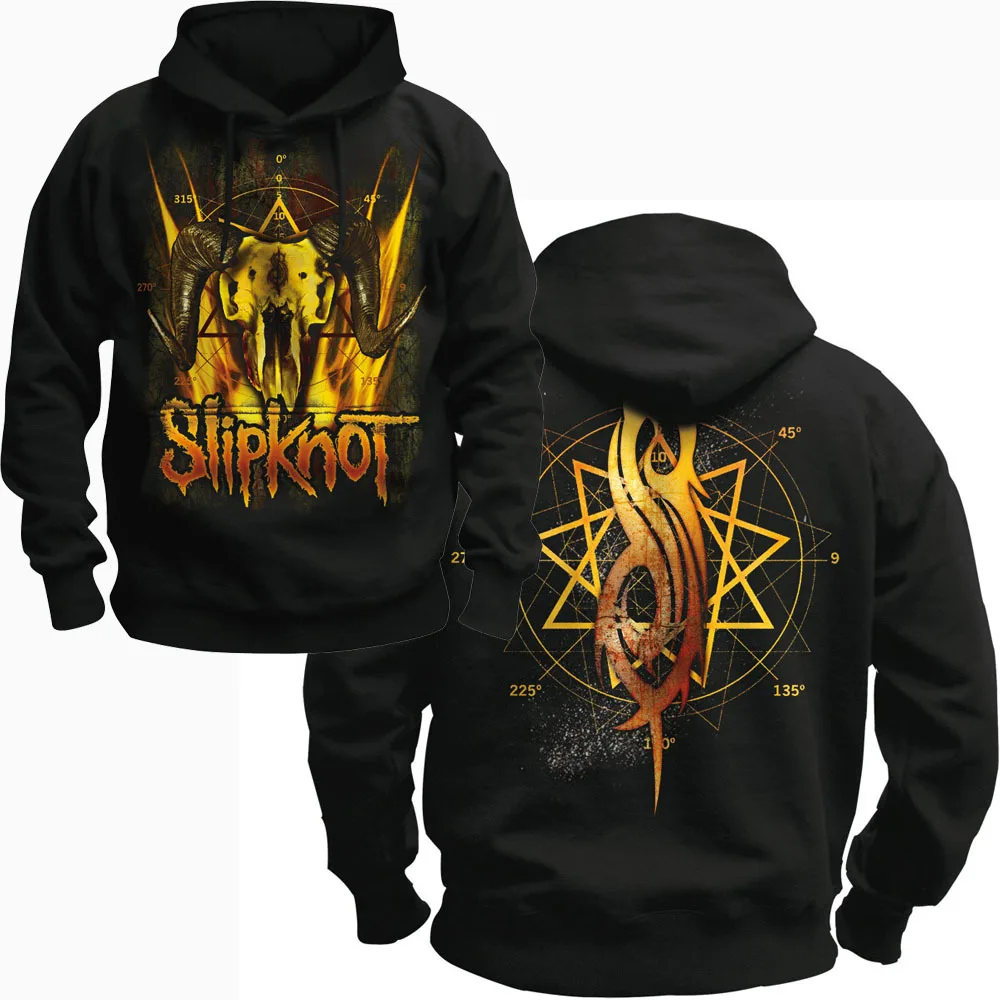 Bloodhoof SLIPKNOT All Hope Is Gone черная хлопковая толстовка Азиатский размер