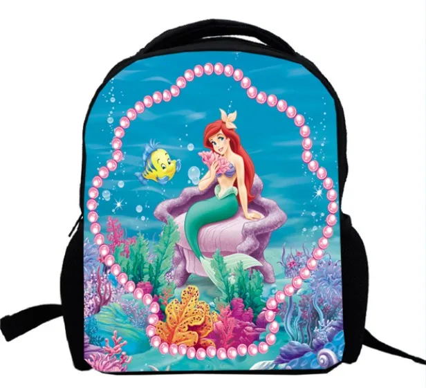 Рюкзак с русалочкой для девочек 15 дюймов двухслойный на заказ | Багаж и сумки