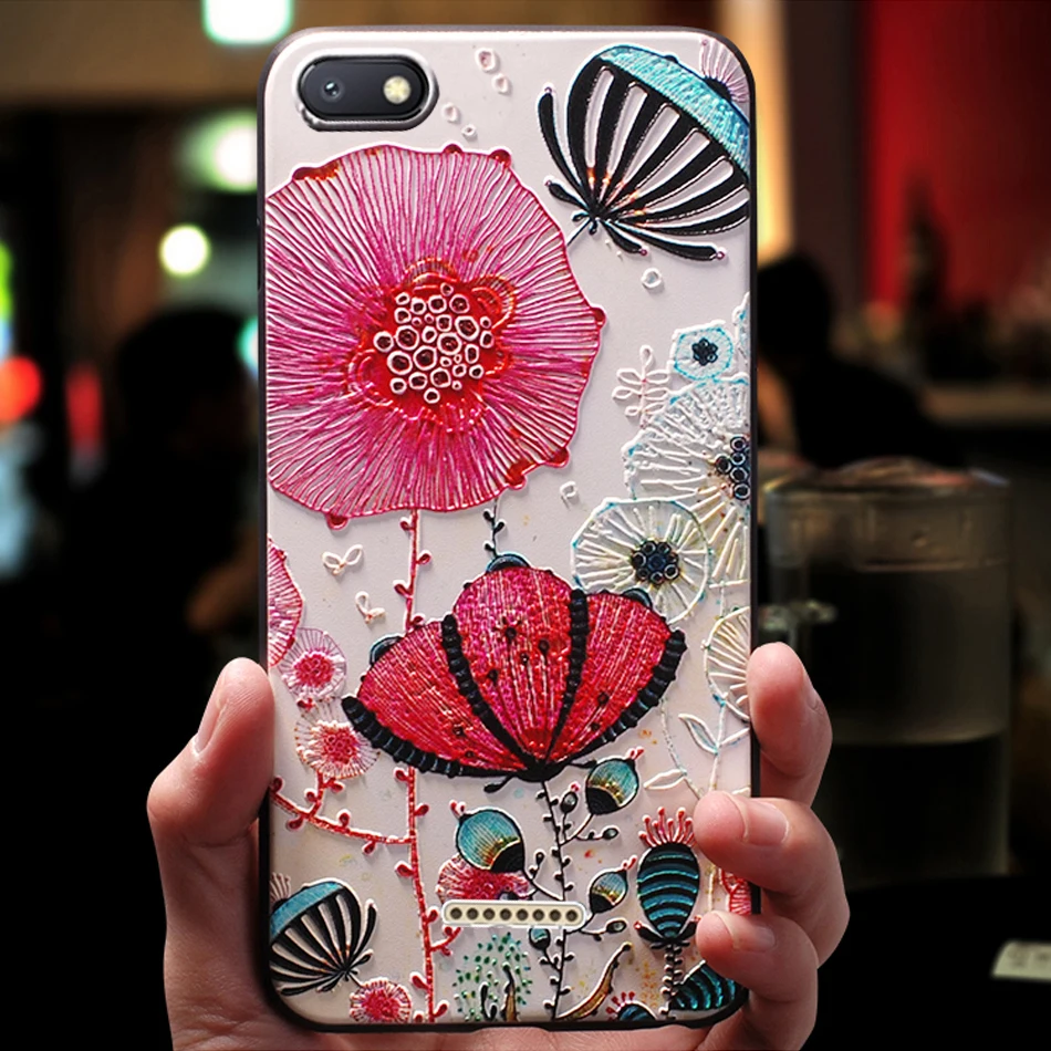 YonLinTan 3D роскошный чехол, чехол, чехол для xiomi Xiaomi Redmi 6A 6 A, силиконовый чехол, милый чехол для телефона, 360 чехол s