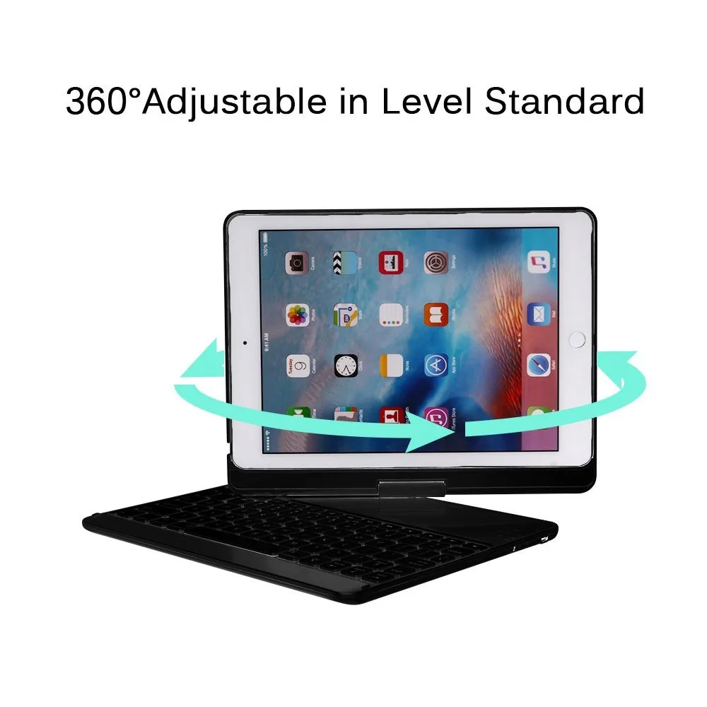 GrassRoot 360 Поворот Смарт Bluetooth беспроводная клавиатура чехол для APPLE IPAD PRO 9 7 &quotAir1/Air2