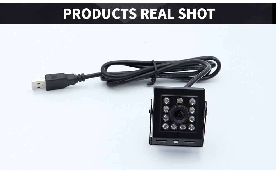 0.3MP камера USB2.0 с функцией IR-CUT переключение цвета на черный и белый светочувствительный блок управления 60 градусов камера