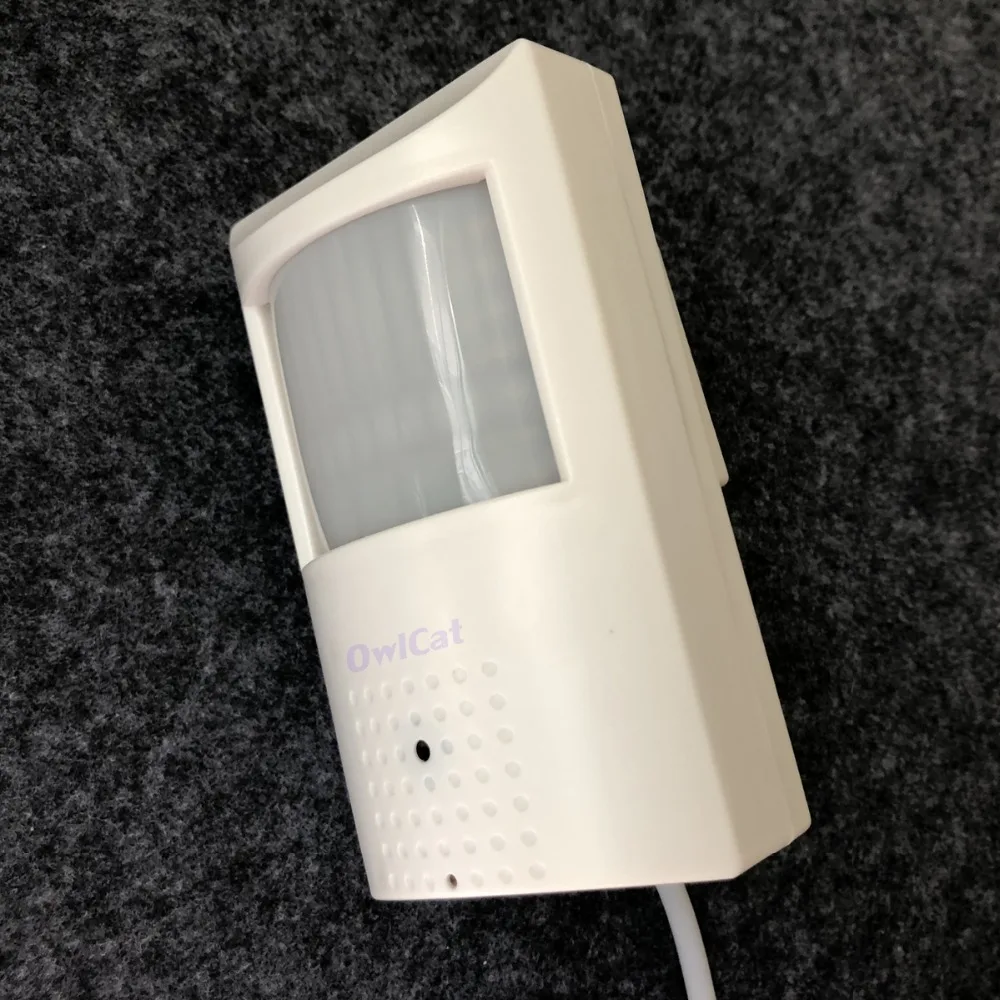 Камера наблюдения OwlCat с пассивным инфракрасным датчиком движения AHD 1080P ИК 850нм