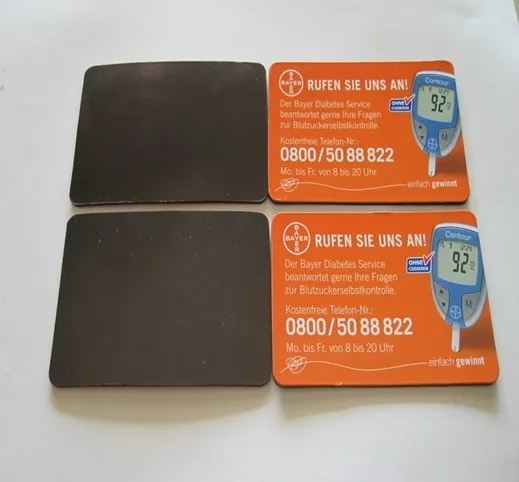 Пользовательские высечки формы печатных холодильник магнит мультфильм бумажный