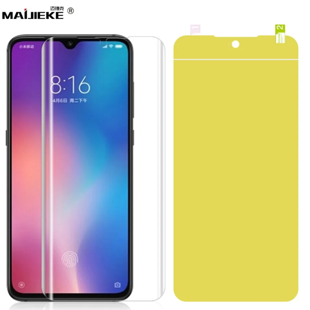 5 шт. 9D мягкий гидрогель полный Экран протектор для Xiaomi mi 6 6A Max 2 3 A1 A2 x 2S S 8 5D