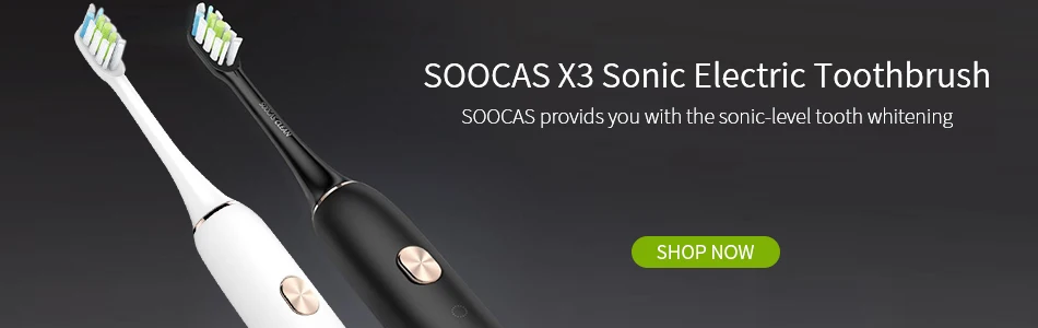 Soocas X3 X1 X5 Soocare Соник электрическая зубная щетка головки для Xiaomi насадка для зубной щетки origianl общий чистый тип головки зубной щетки