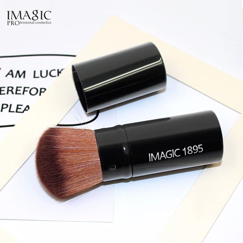 IMAGIC макияж для начинающих набор кистей кисть для раскидывания портативная пудра сетка красный подарок на день рождения Сеть Красная